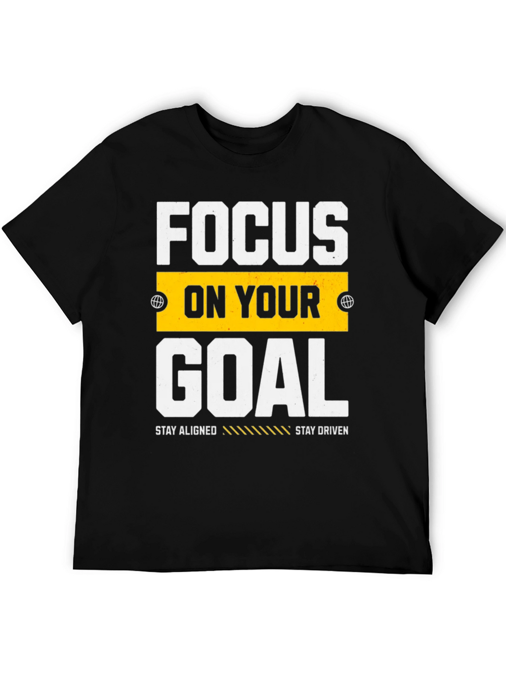 Focus on Your Goal Graphic Tee - Motivation T-Shirt