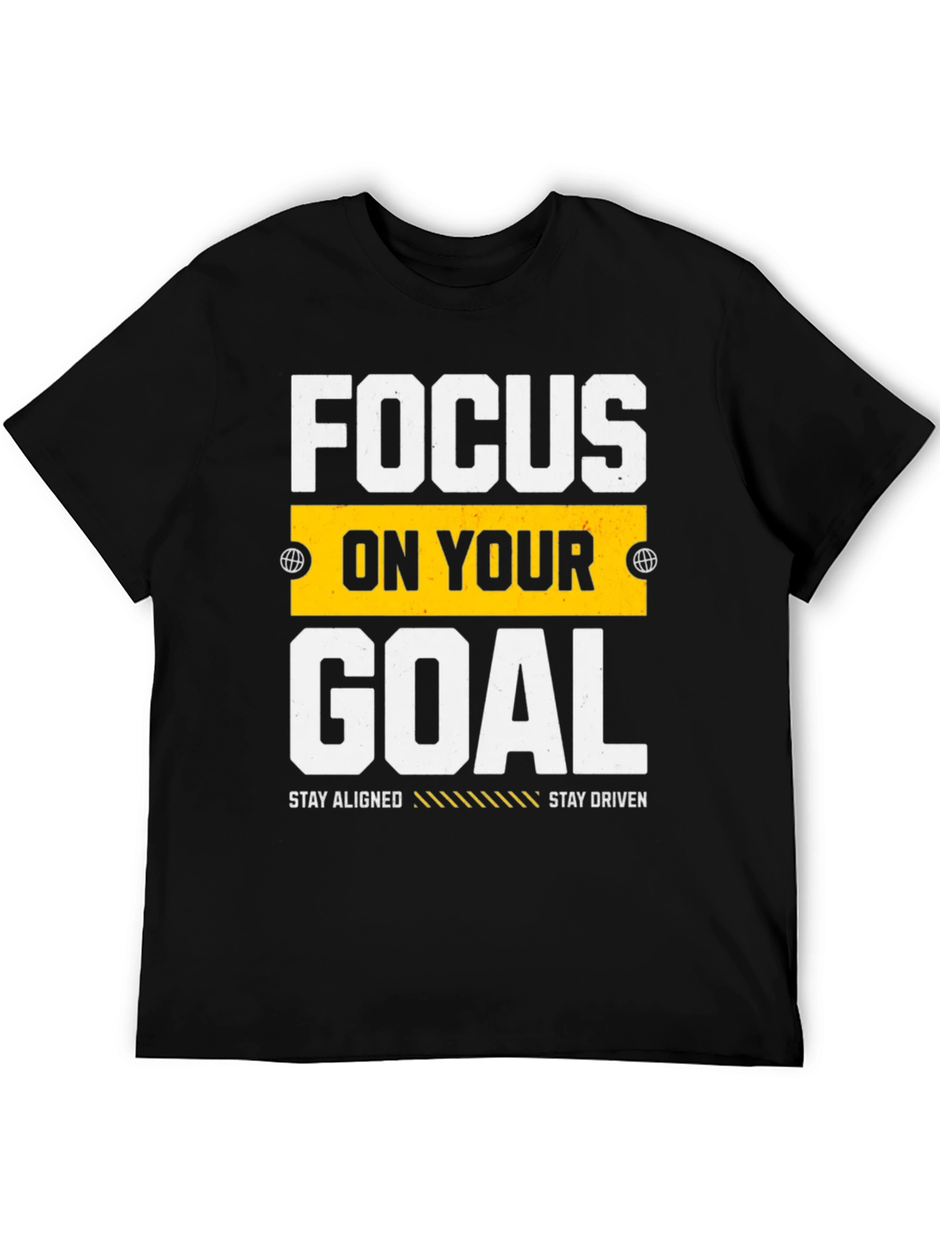 Focus on Your Goal Graphic Tee - Motivation T-Shirt