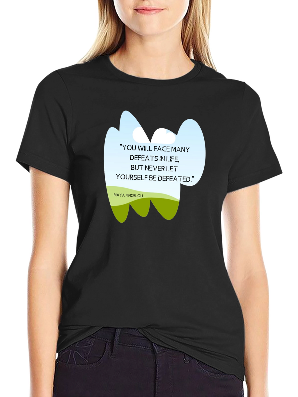 Inspirational Maya Angelou Quote T-Shirt