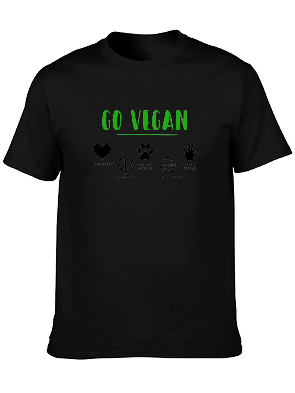Go Vegan Graphic Tee