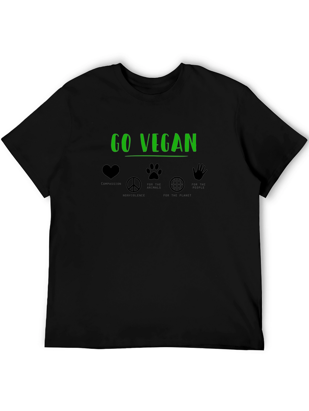 Go Vegan Graphic Tee