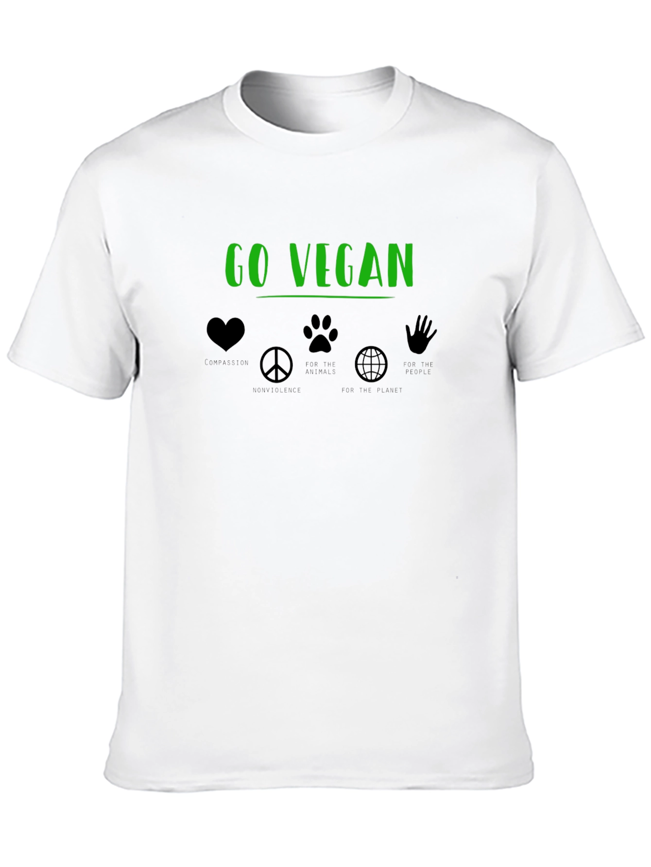 Go Vegan Graphic Tee