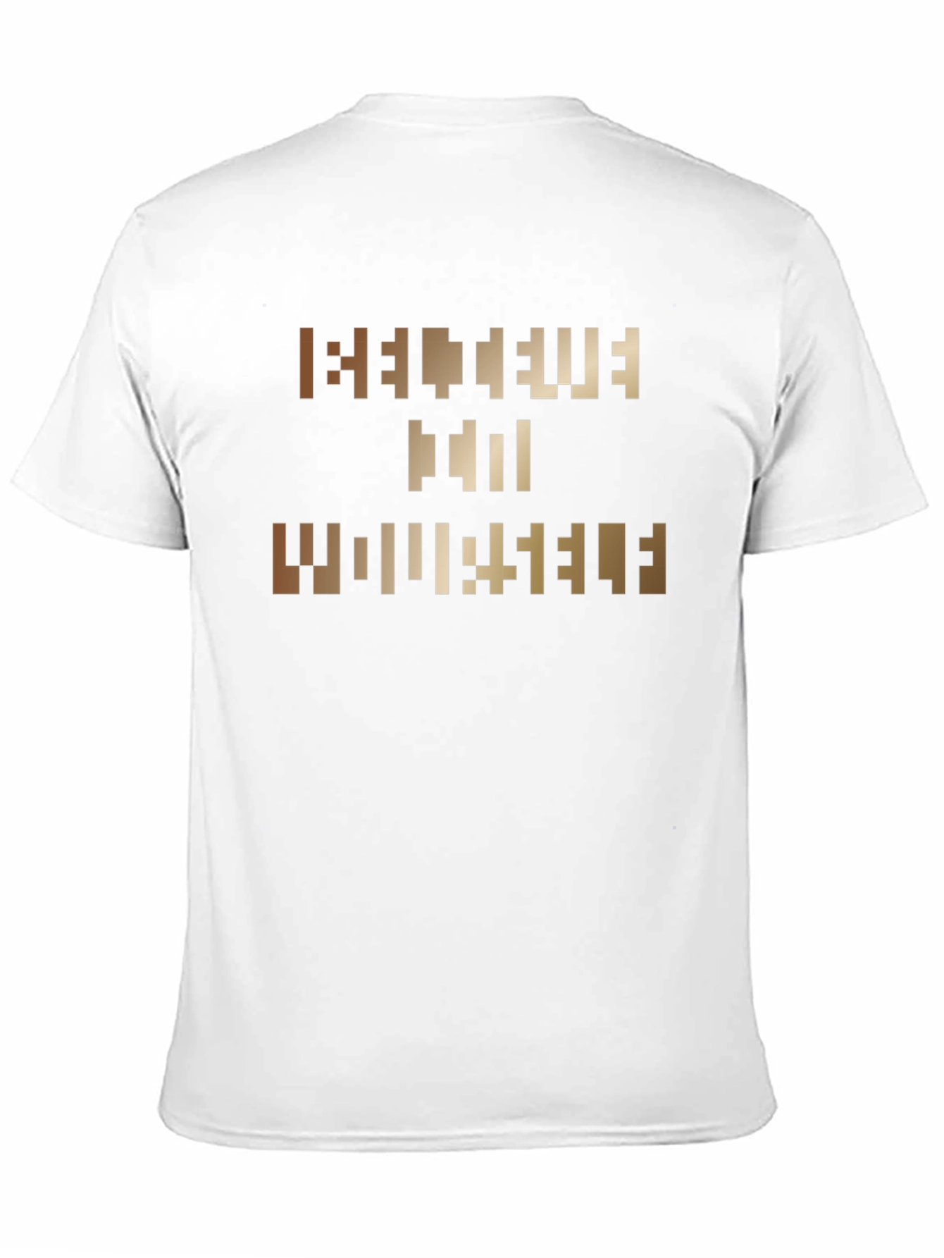 Retro Pixel Art T-Shirt - Keep Me In Wonder!