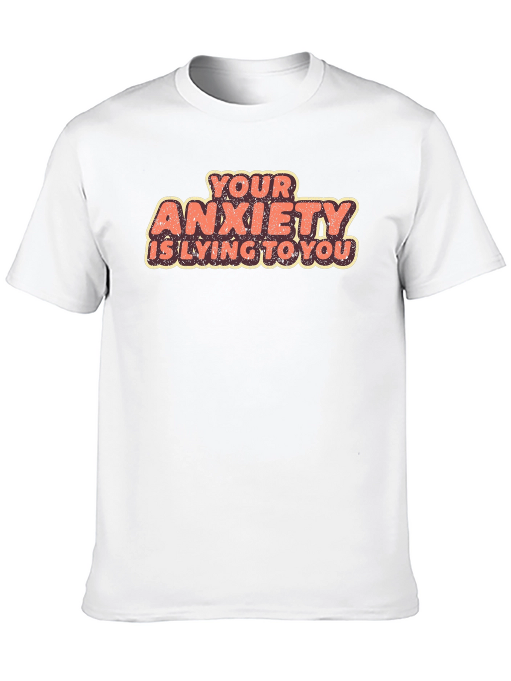 Anxiety Relief Graphic Tee - Black
