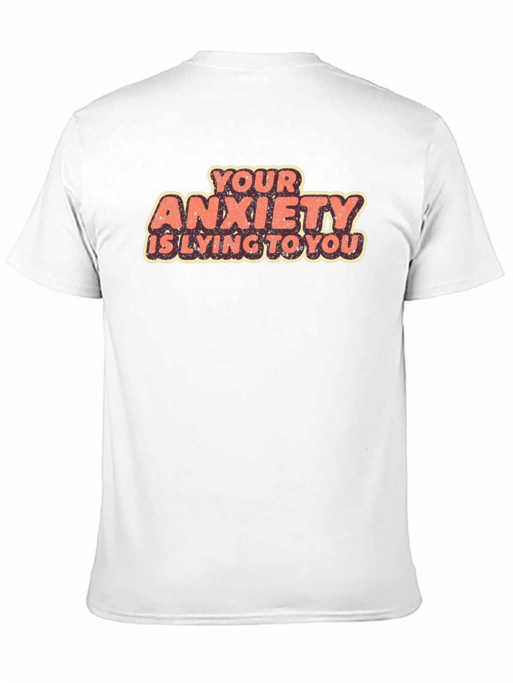 Anxiety Relief Graphic Tee - Black
