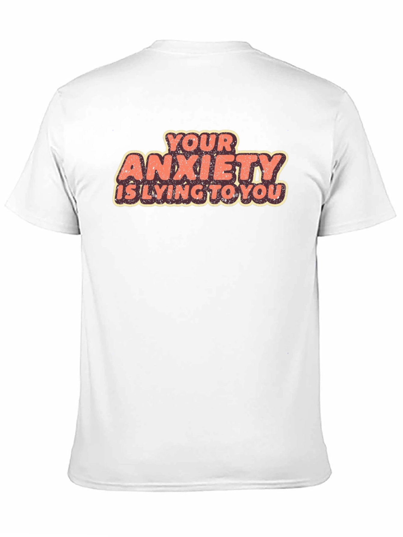 Anxiety Relief Graphic Tee - Black