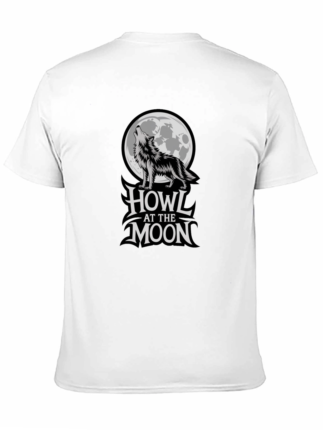 Howl at the Moon Graphic T-Shirt - Black