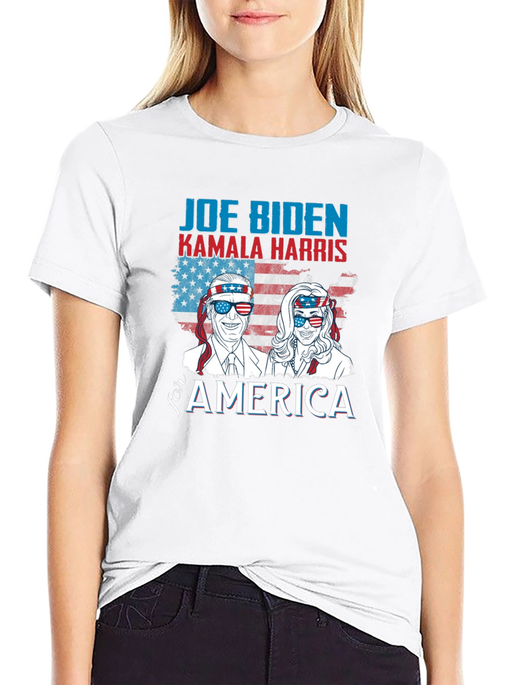 Joe Biden Kamala Harris Patriotic T-Shirt