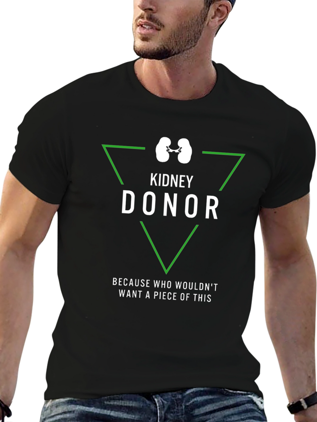 Kidney Donor T-Shirt - Organ Donation Awareness