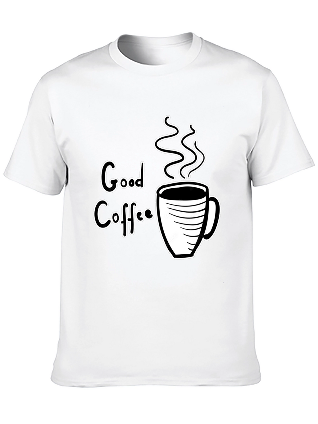 Good Coffee Graphic Tee - Black T-Shirt