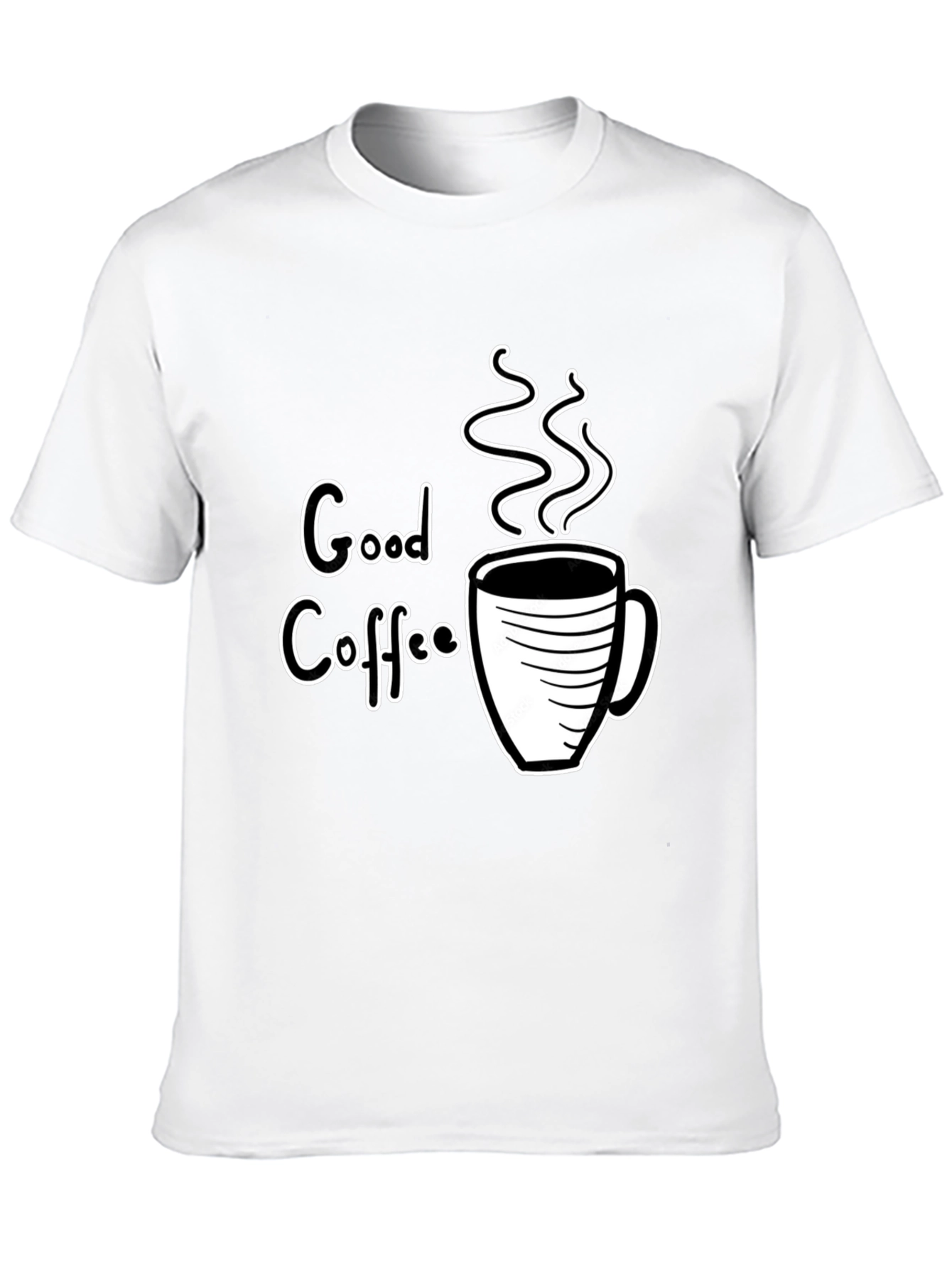 Good Coffee Graphic Tee - Black T-Shirt