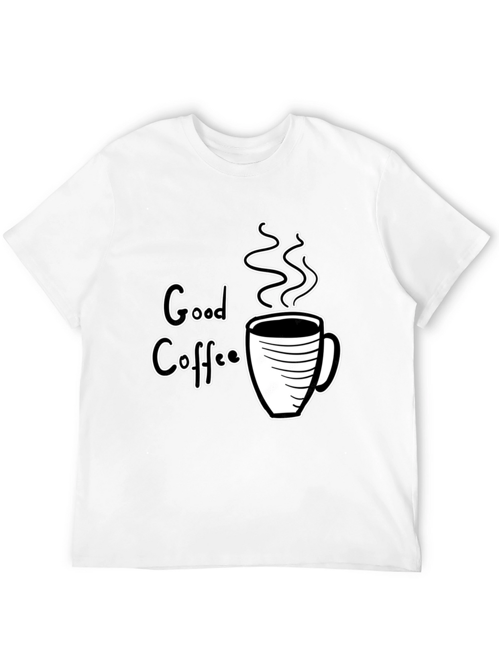 Good Coffee Graphic Tee - Black T-Shirt
