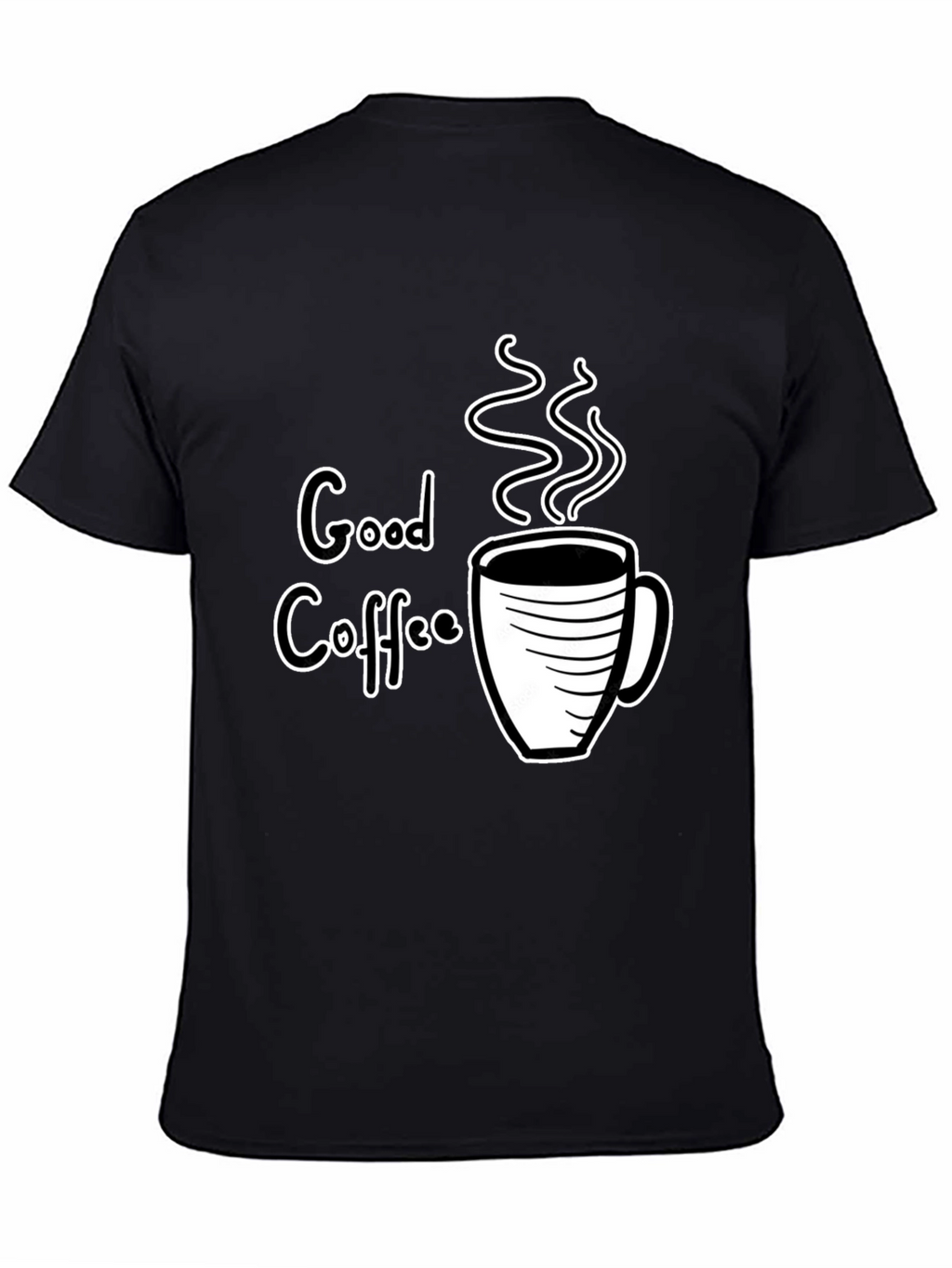 Good Coffee Graphic Tee - Black T-Shirt
