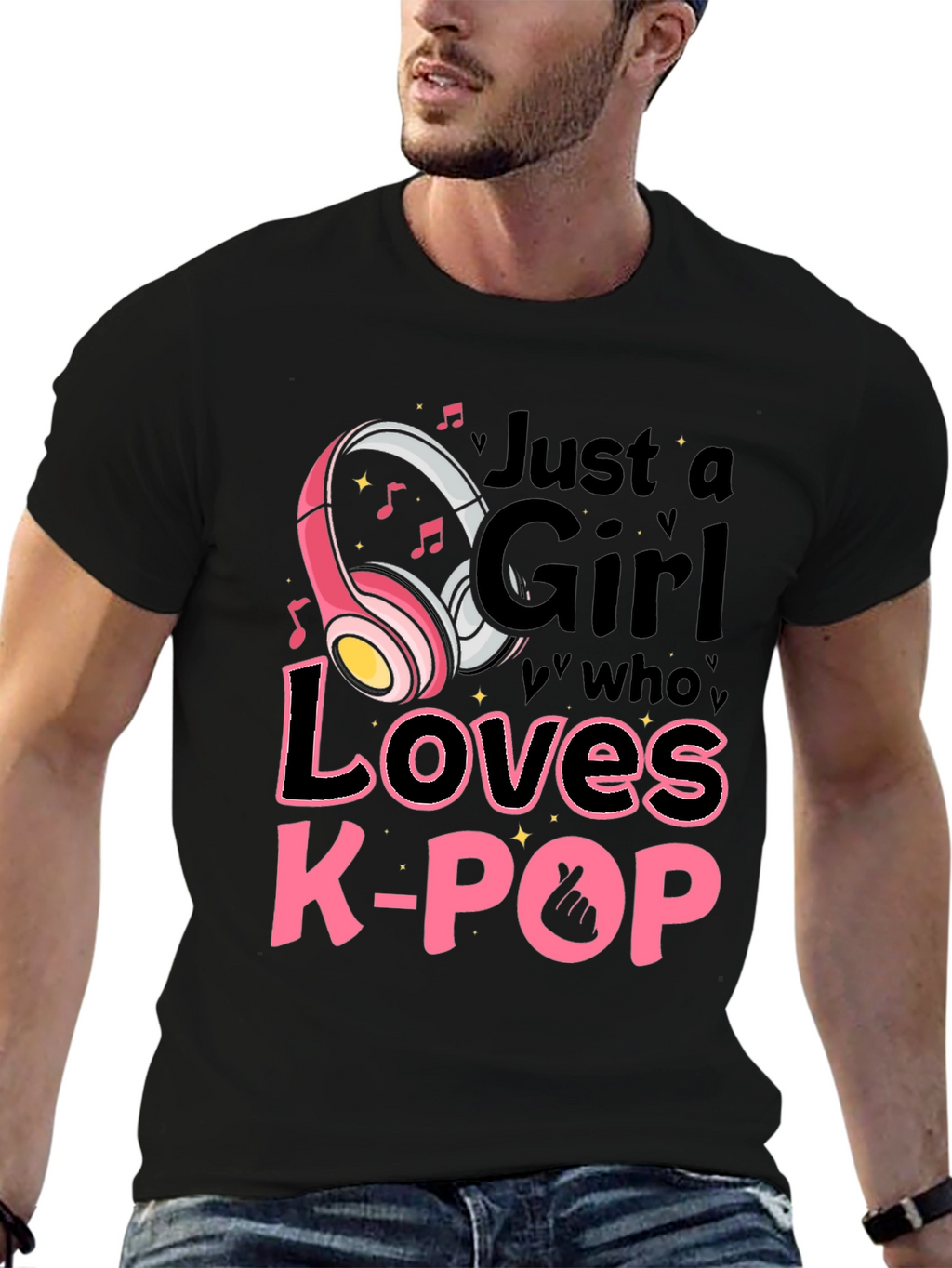 Just a Girl Who Loves K-Pop T-Shirt