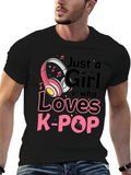 Just a Girl Who Loves K-Pop T-Shirt