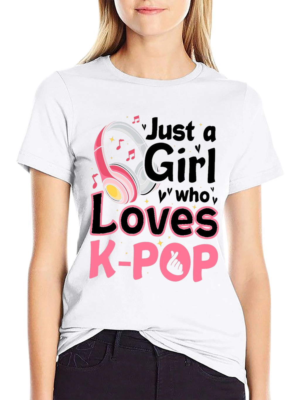Just a Girl Who Loves K-Pop T-Shirt