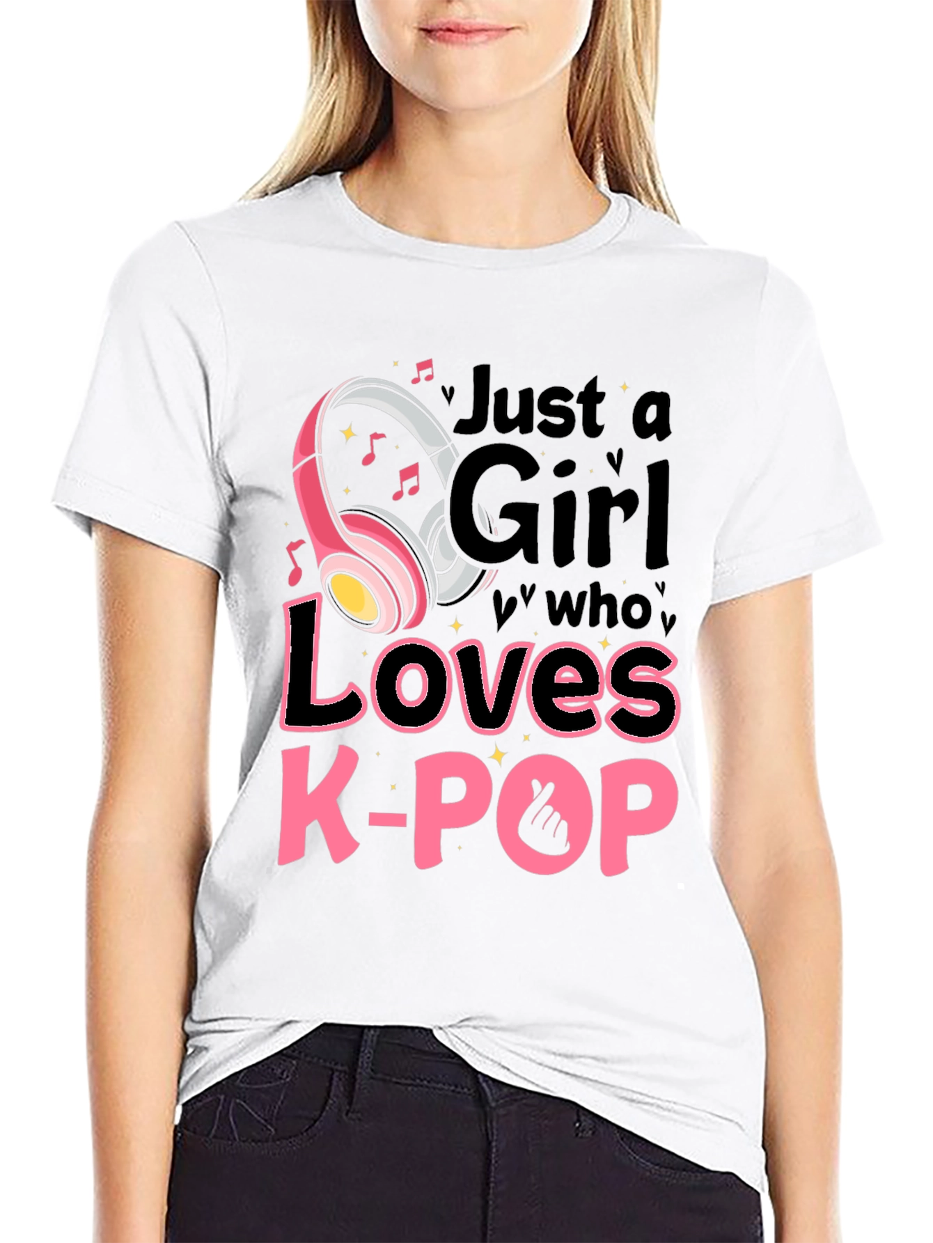 Just a Girl Who Loves K-Pop T-Shirt