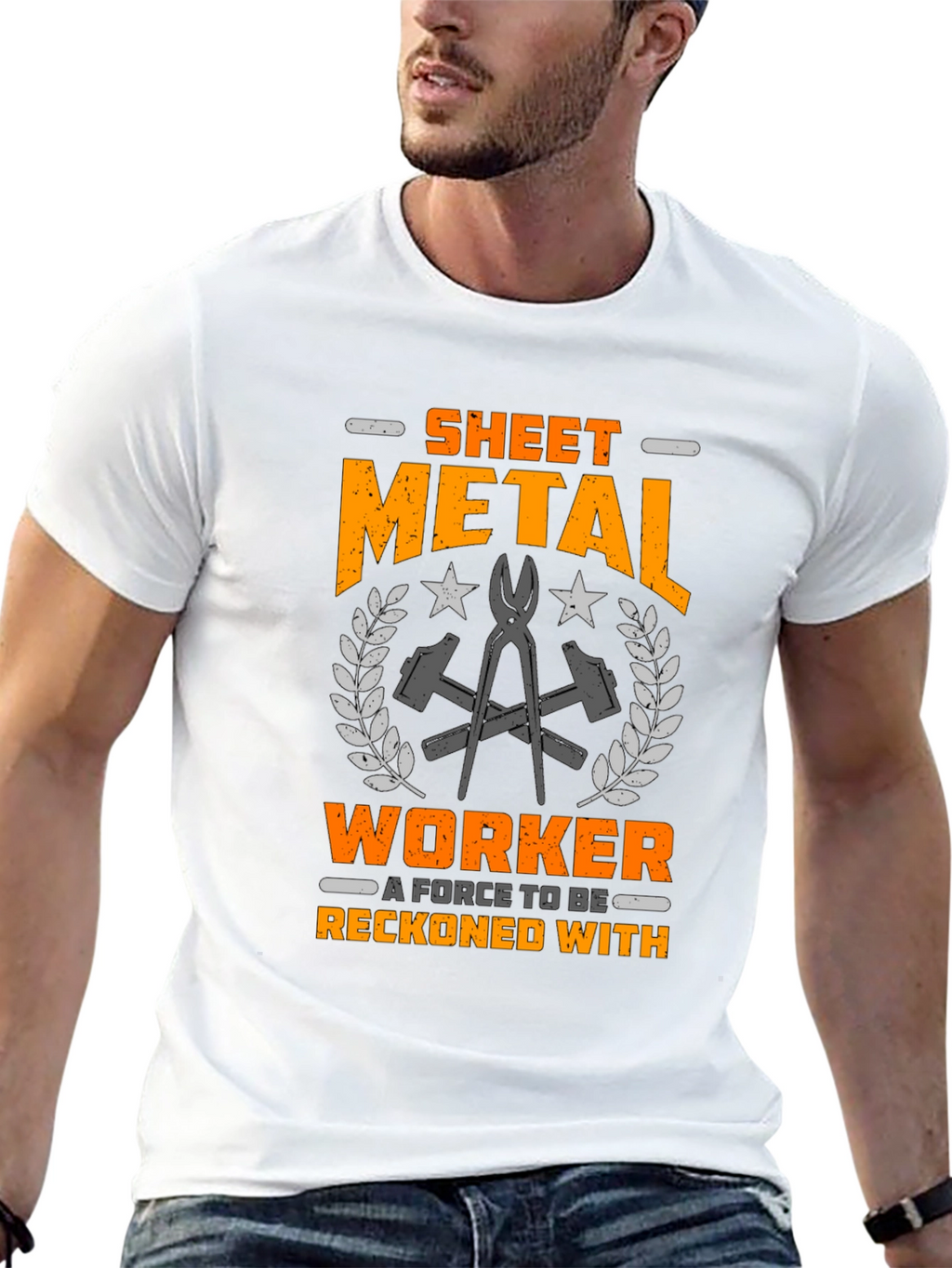 Sheet Metal Worker Graphic Tee