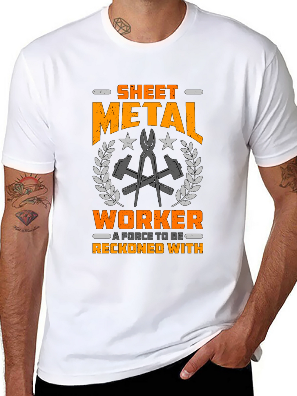 Sheet Metal Worker Graphic Tee