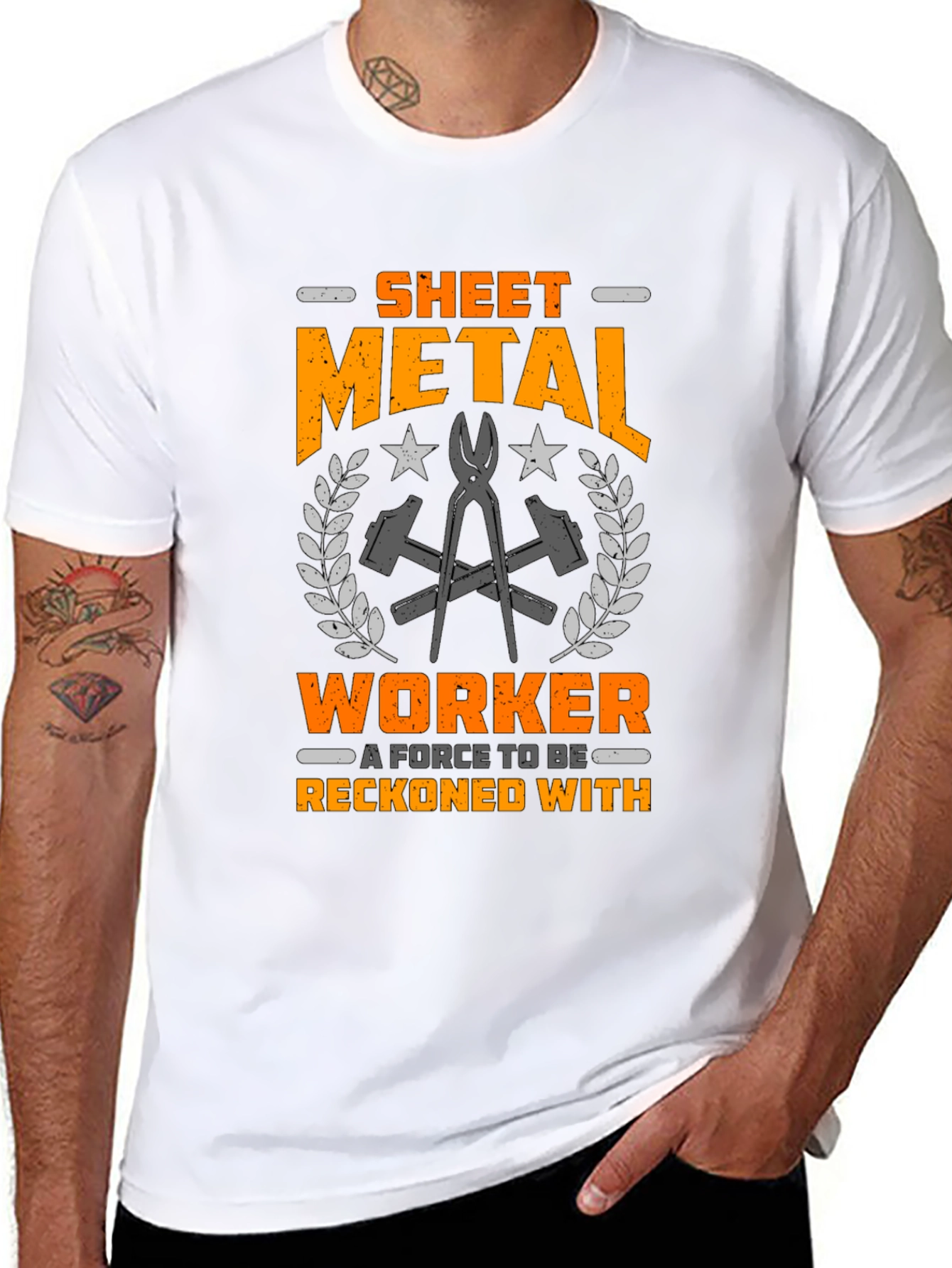 Sheet Metal Worker Graphic Tee
