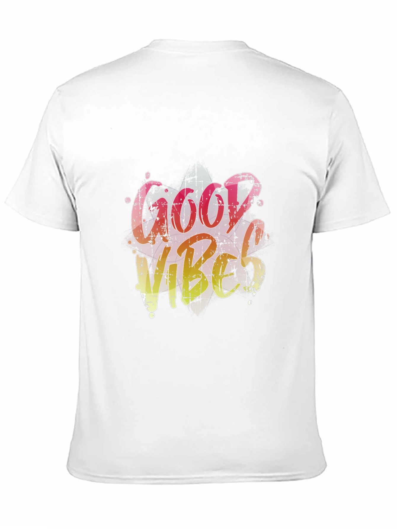 Good Vibes Graphic Tee - Black Casual T-Shirt