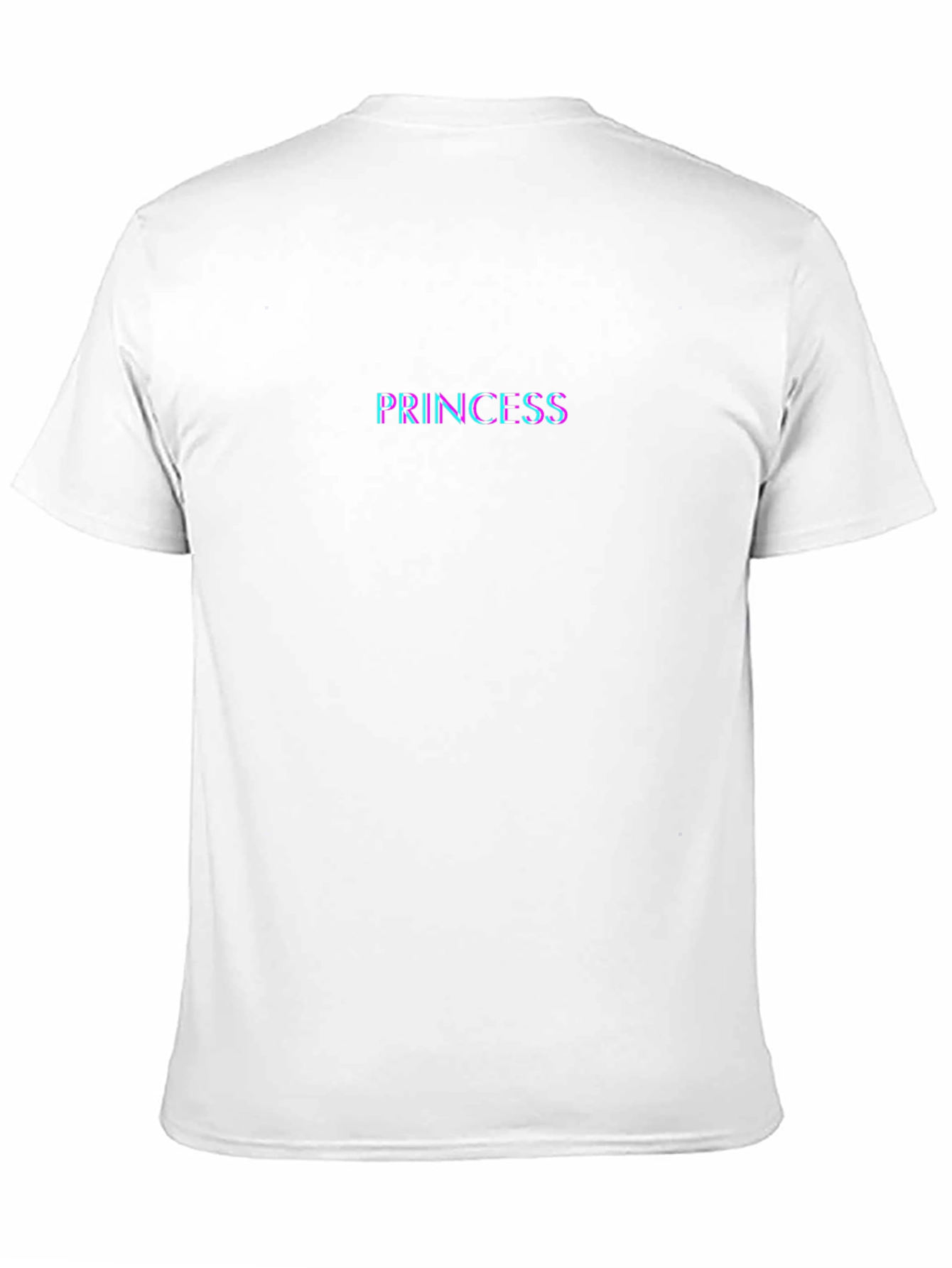 Princess Glitch Graphic Tee - Black