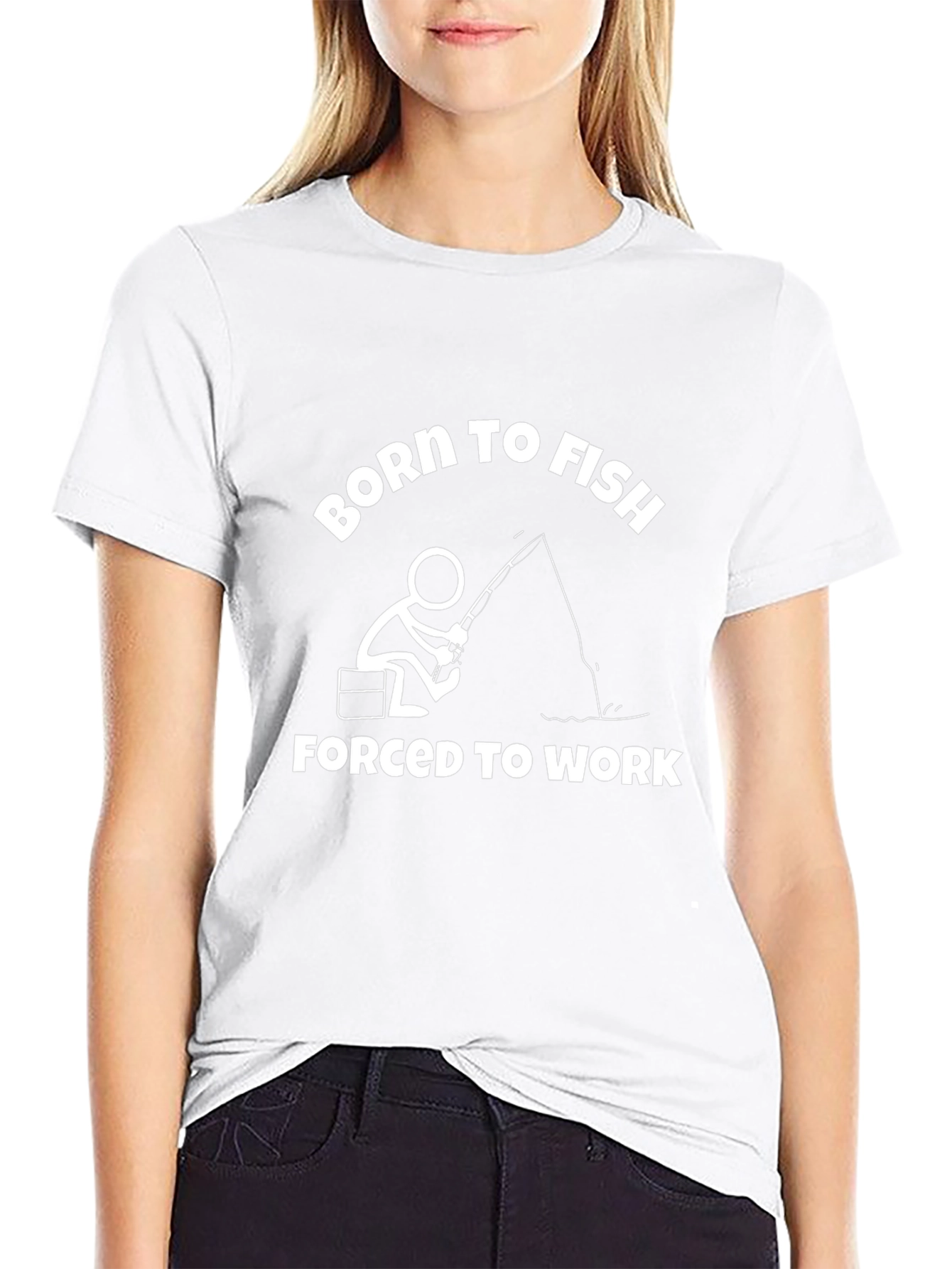 Born to Fish T-Shirt - Funny Fishing Tee