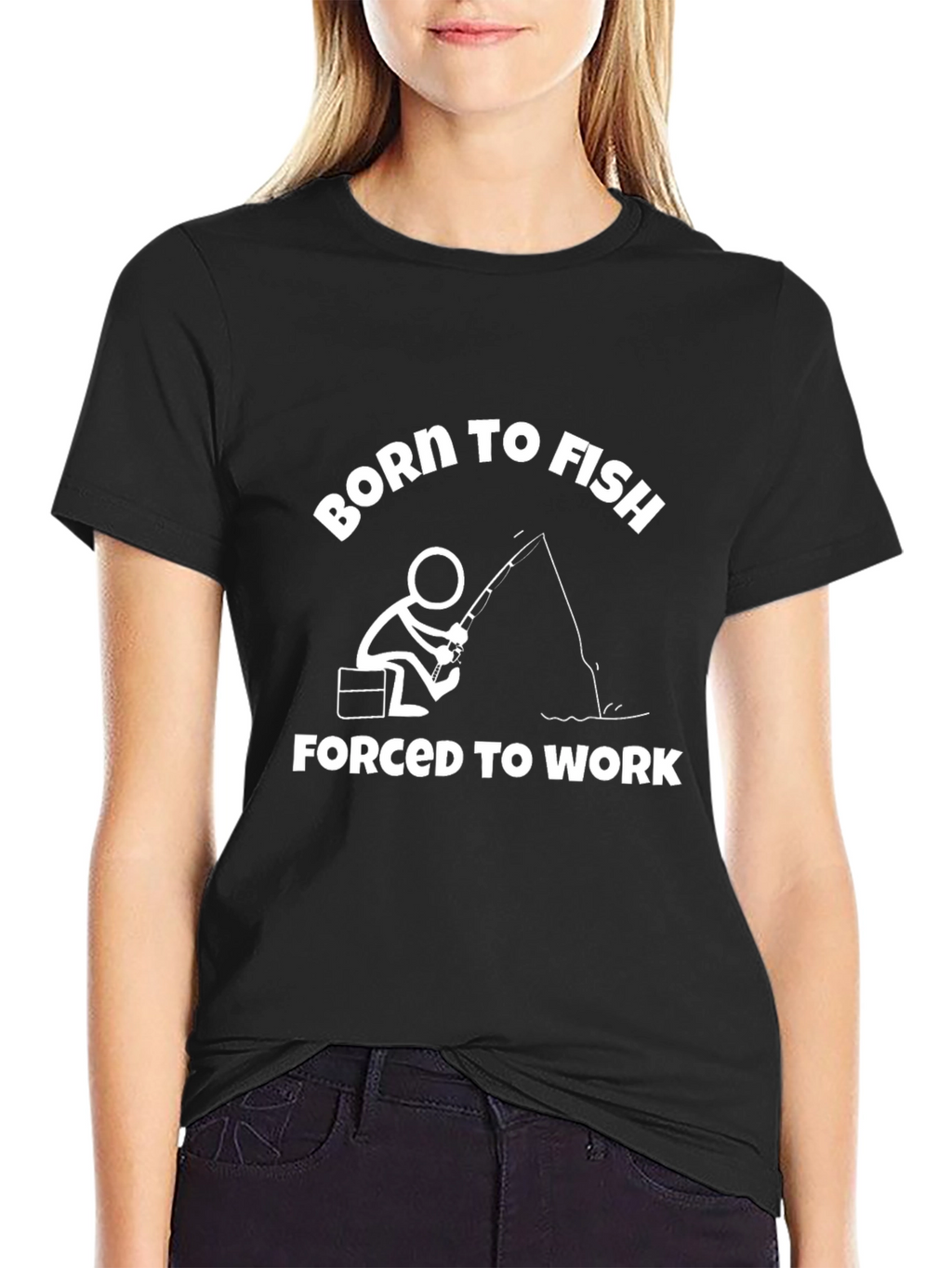 Born to Fish T-Shirt - Funny Fishing Tee