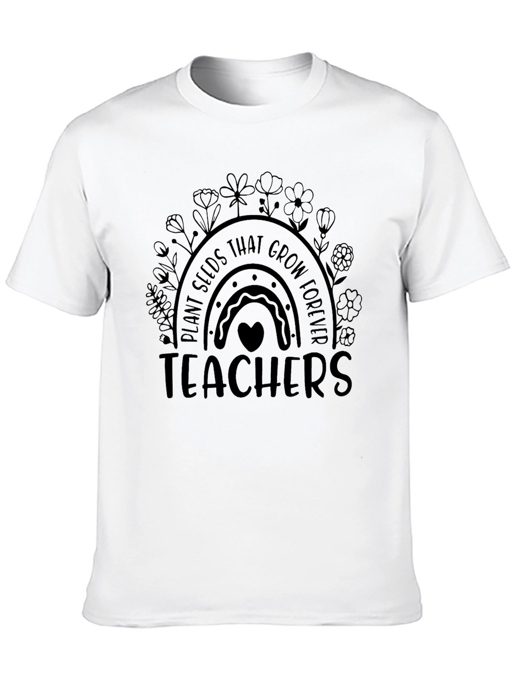 Teacher Rainbow Graphic Tee