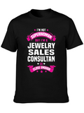 Jewelry Sales Consultant T-Shirt - Superwoman Close Enough