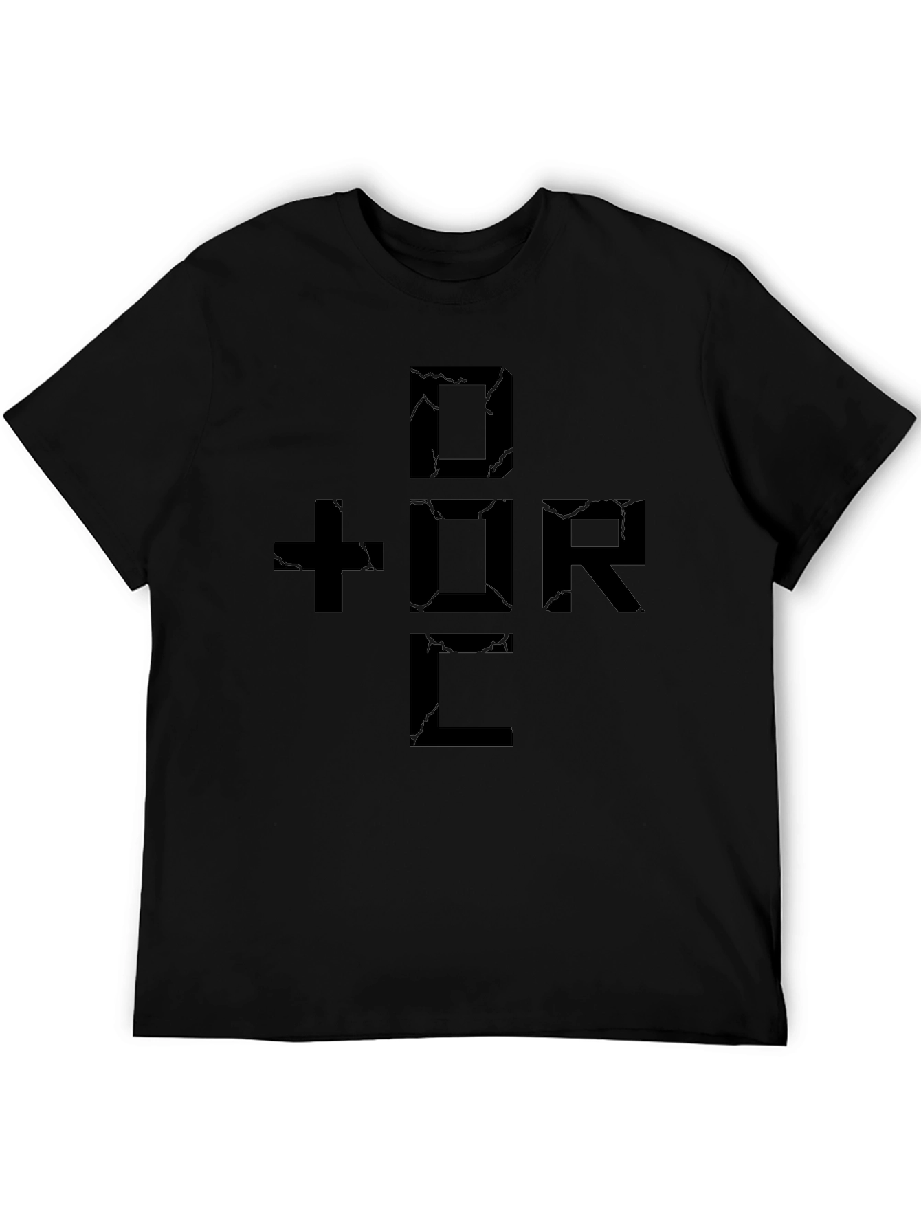 DORL Graphic Tee - Black Casual Shirt