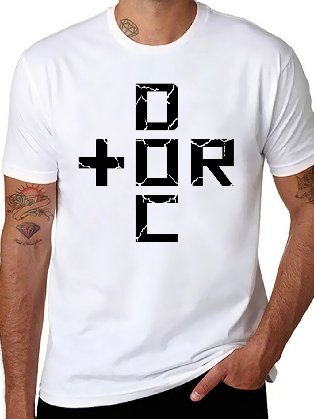 DORL Graphic Tee - Black Casual Shirt