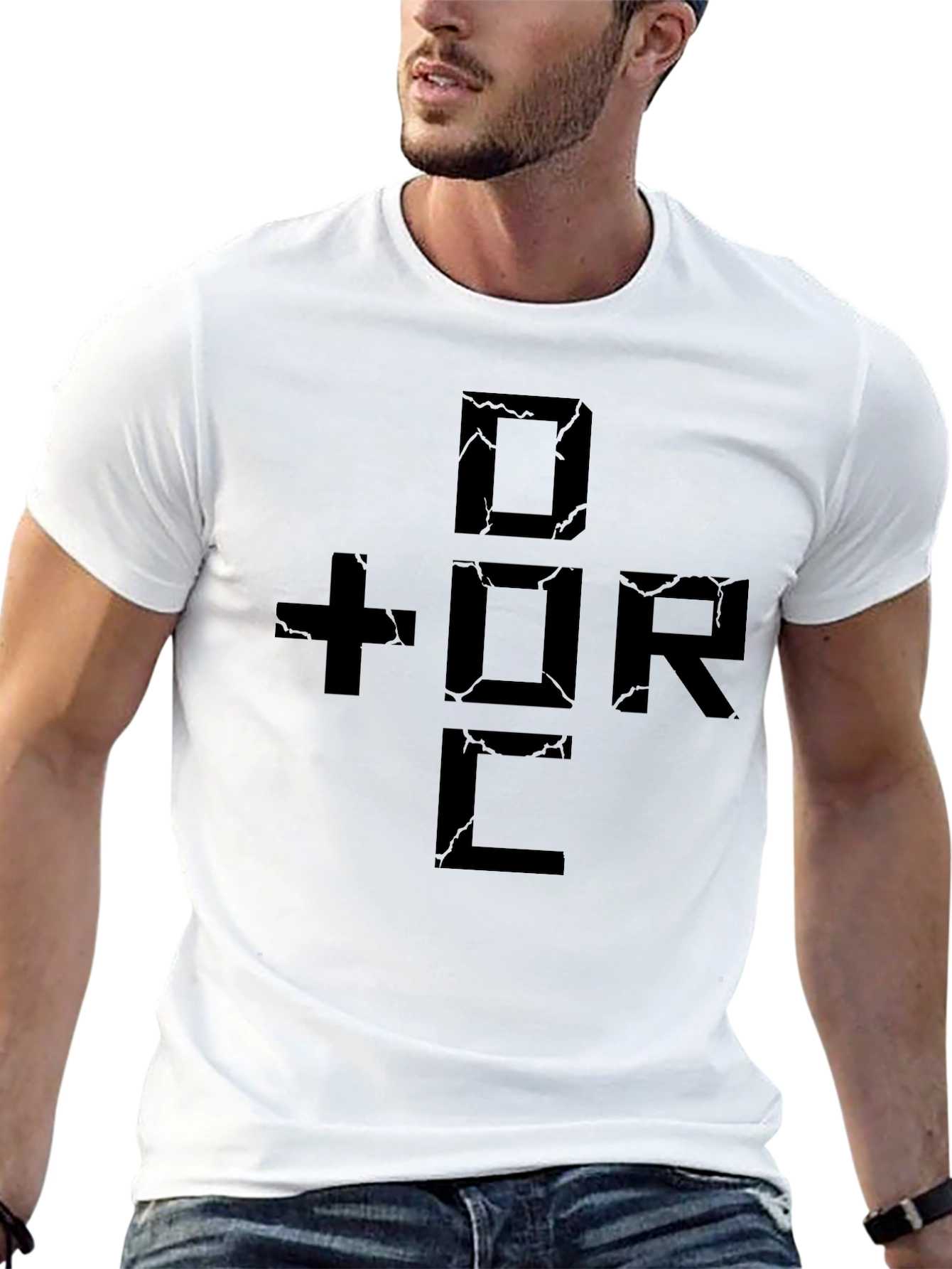 DORL Graphic Tee - Black Casual Shirt
