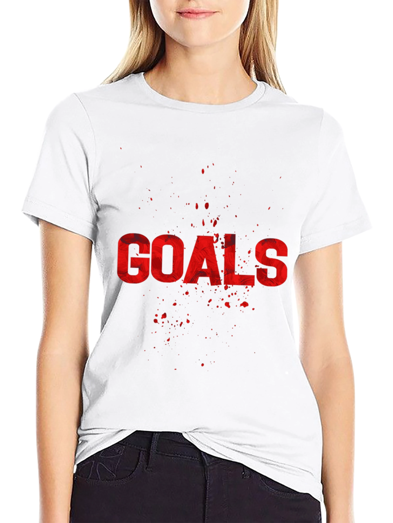 Goals T-Shirt - Motivational Graphic Tee
