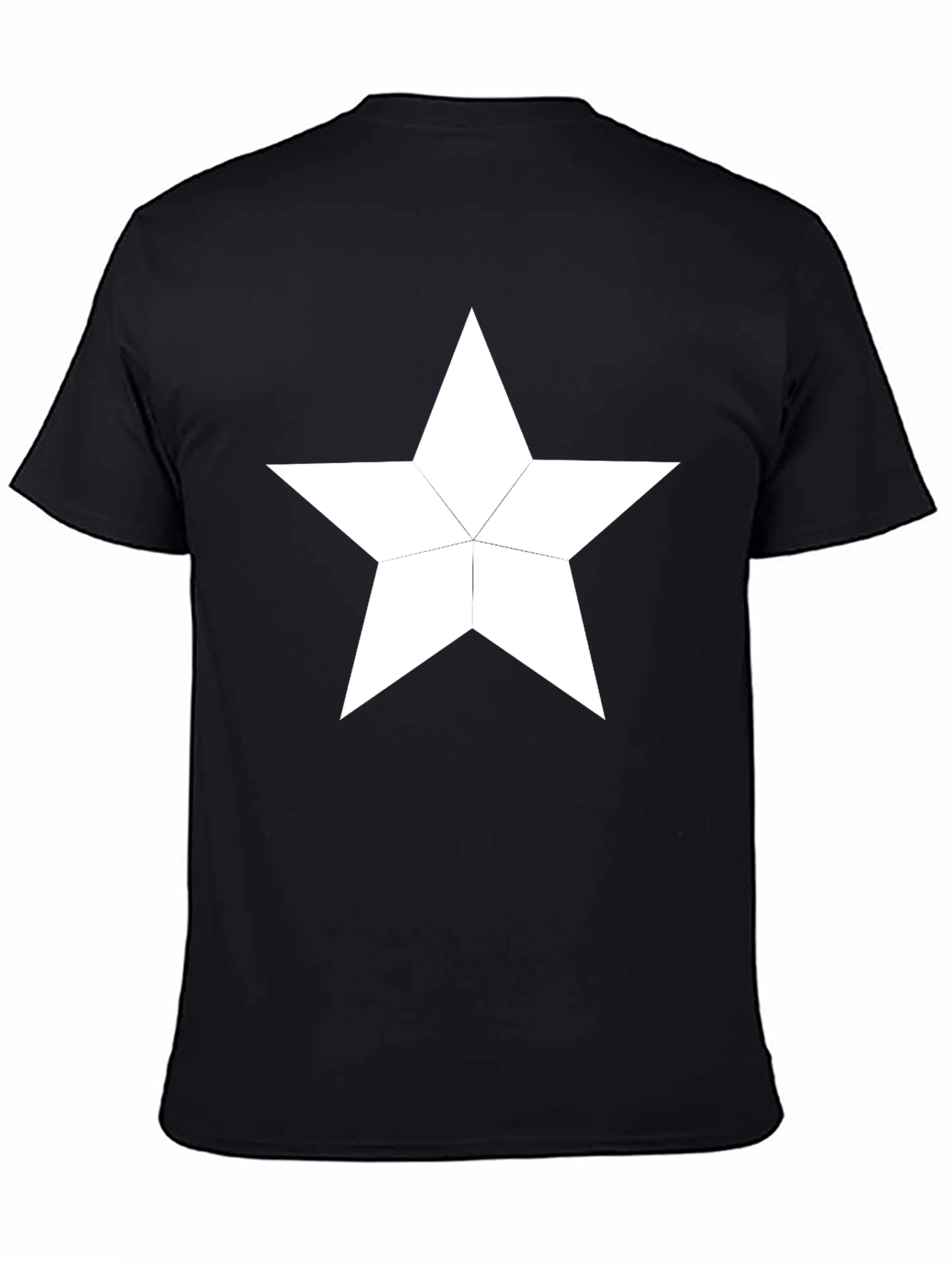 Star Graphic Black T-Shirt - Casual Cool