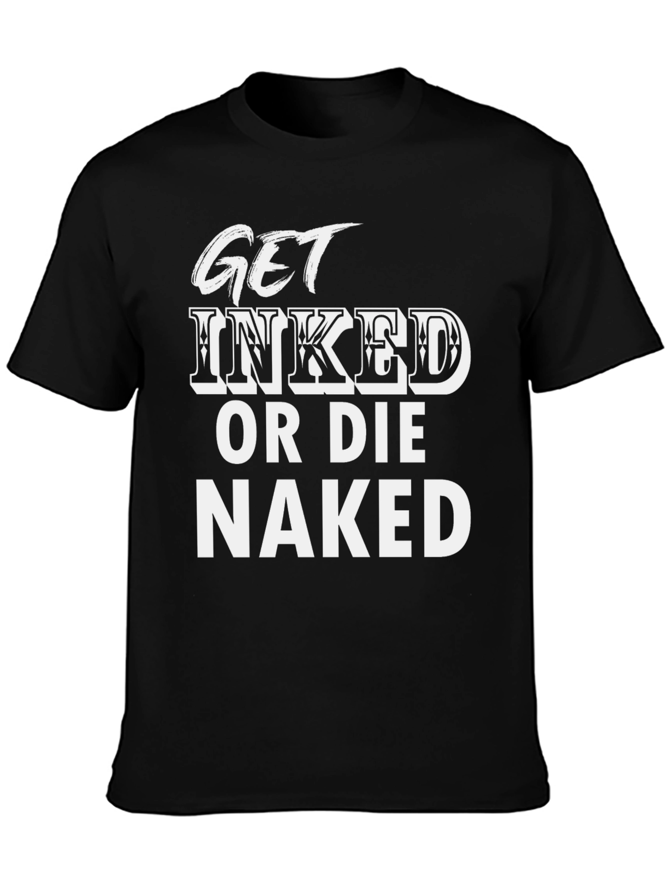 Get Inked T-Shirt: Tattoo Lovers Graphic Tee