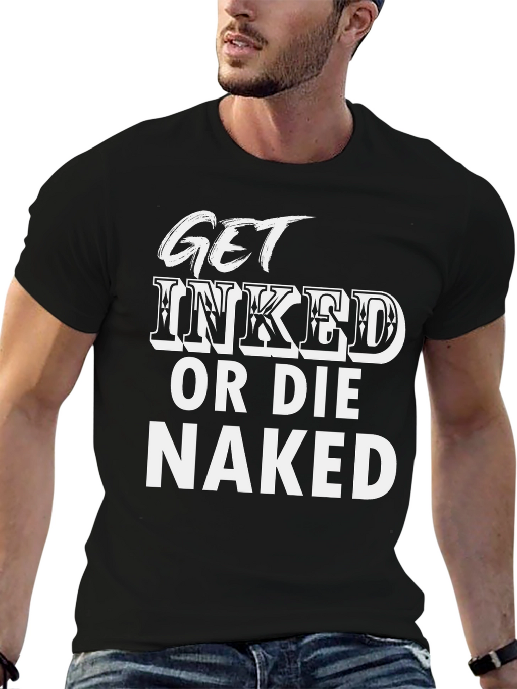 Get Inked T-Shirt: Tattoo Lovers Graphic Tee
