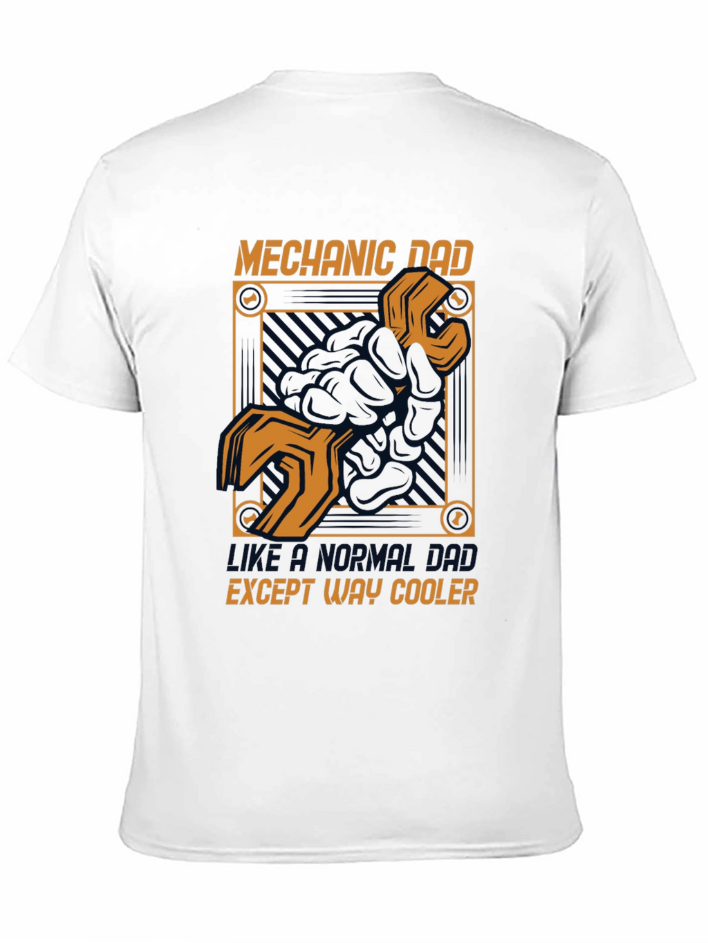 Mechanic Dad T-Shirt - Except Way Cooler