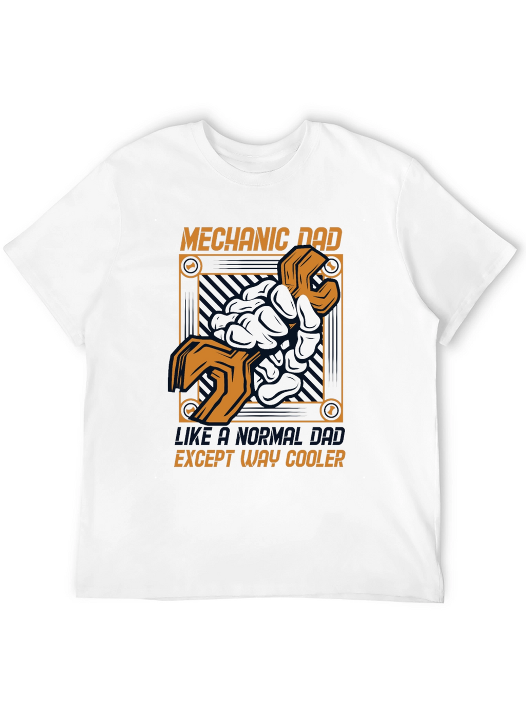 Mechanic Dad T-Shirt - Except Way Cooler