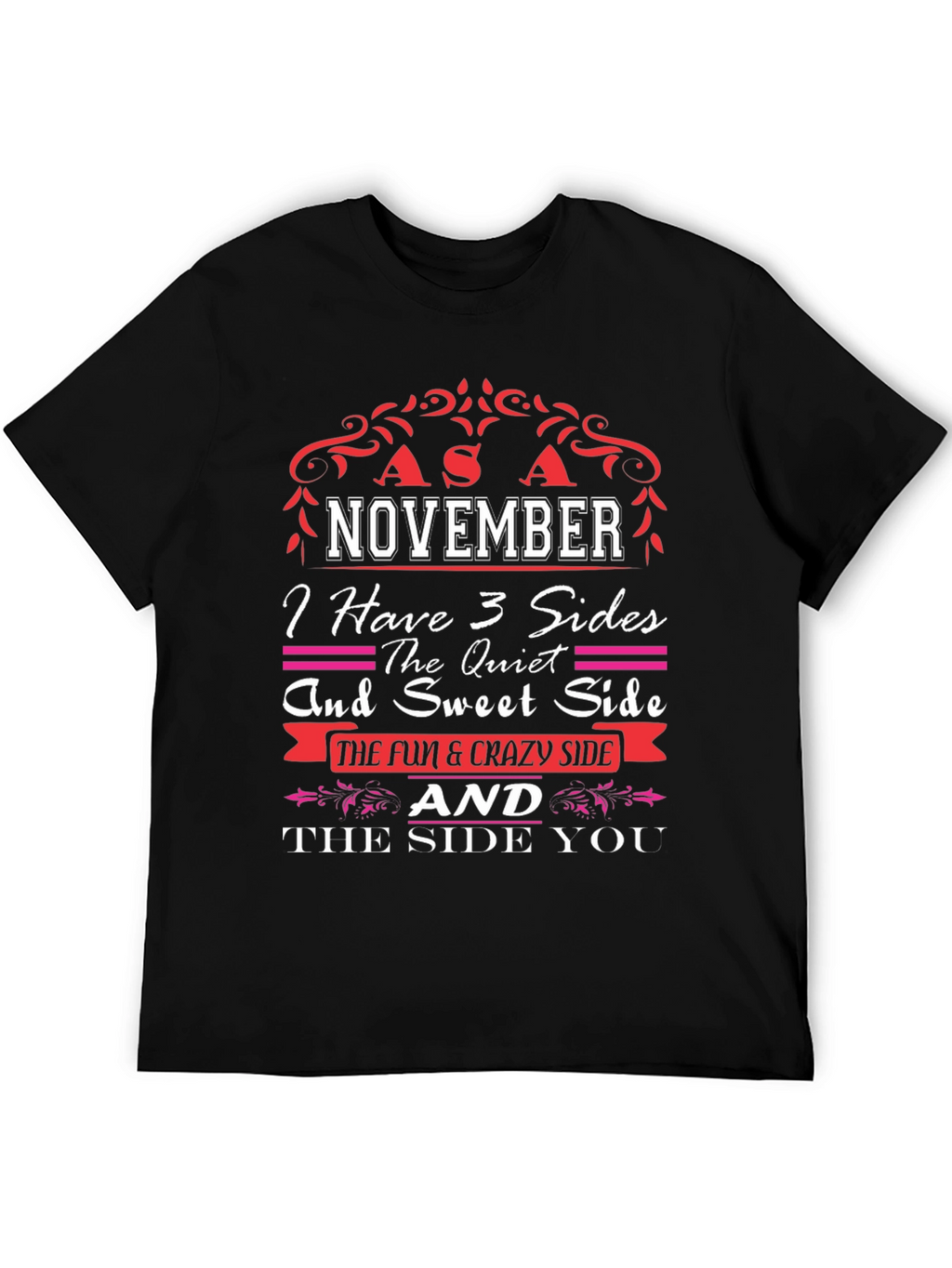 November Birthday Personality T-Shirt