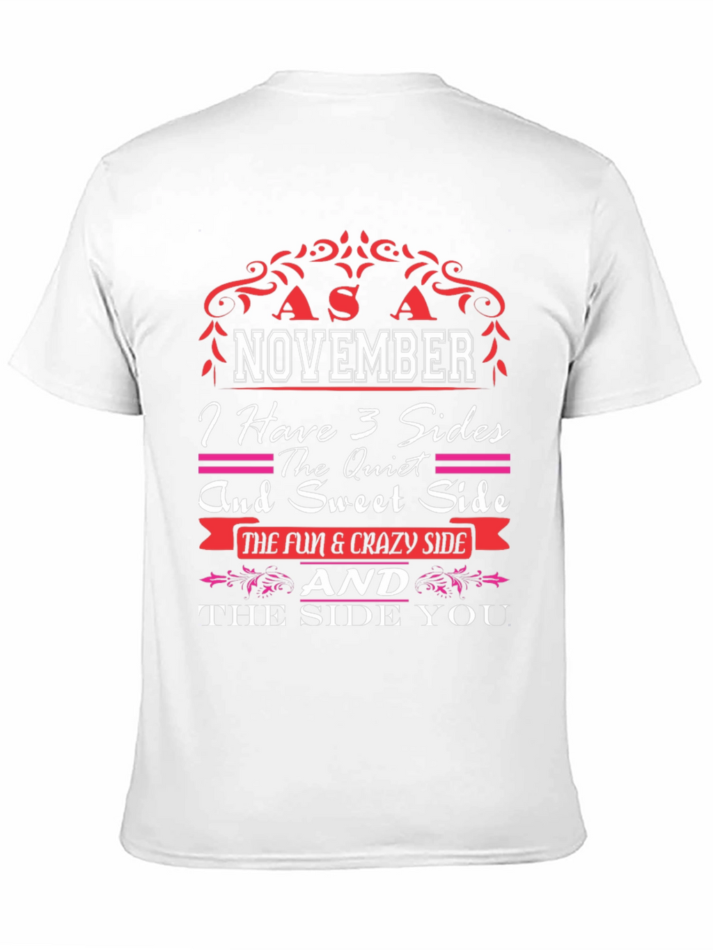 November Birthday Personality T-Shirt