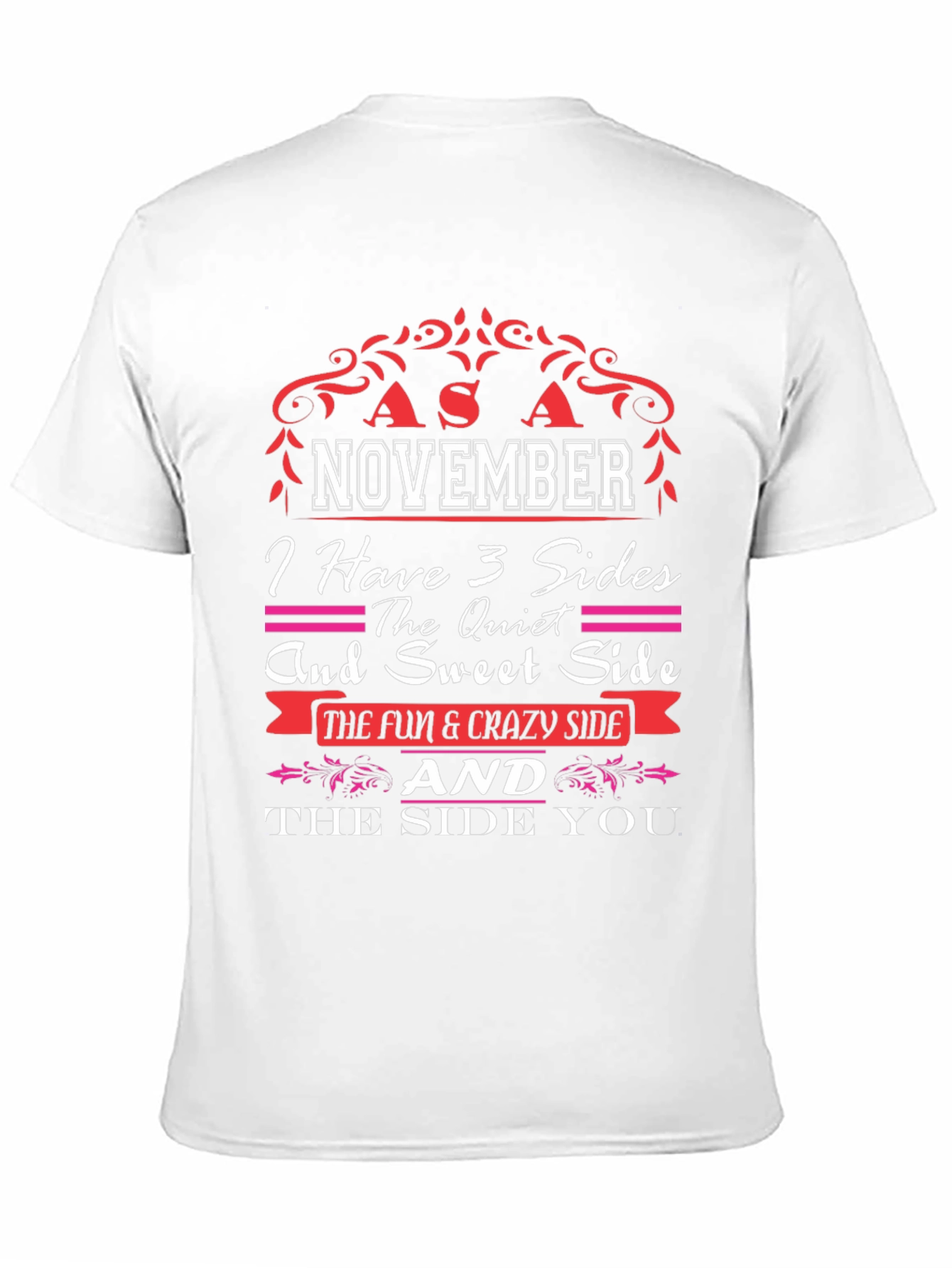 November Birthday Personality T-Shirt