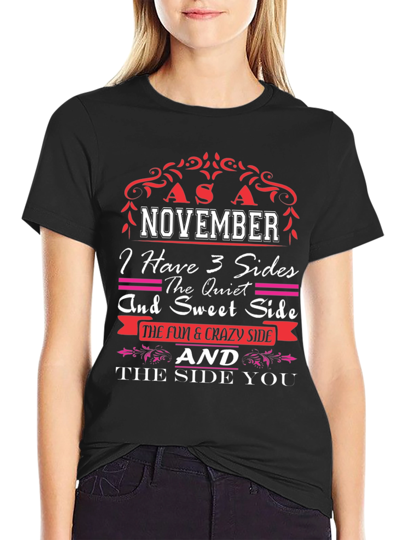 November Birthday Personality T-Shirt