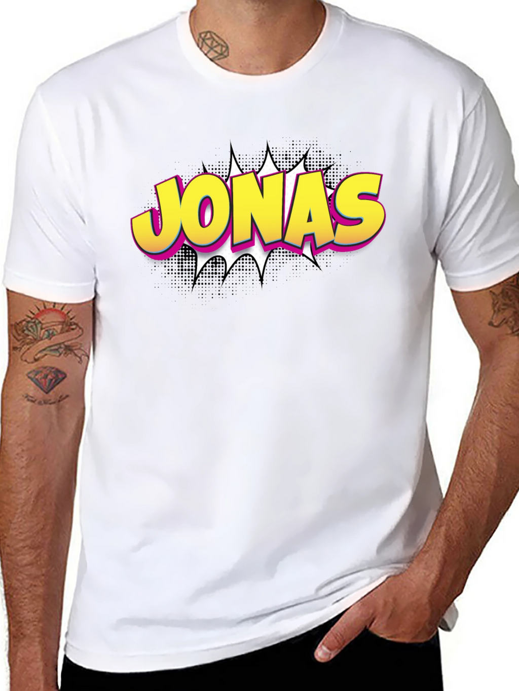 JONAS Comic Book Style T-Shirt