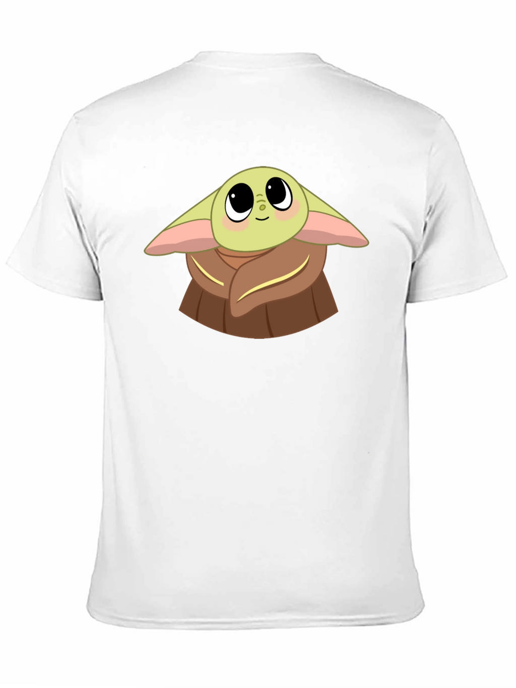 Baby Yoda Graphic Black T-Shirt