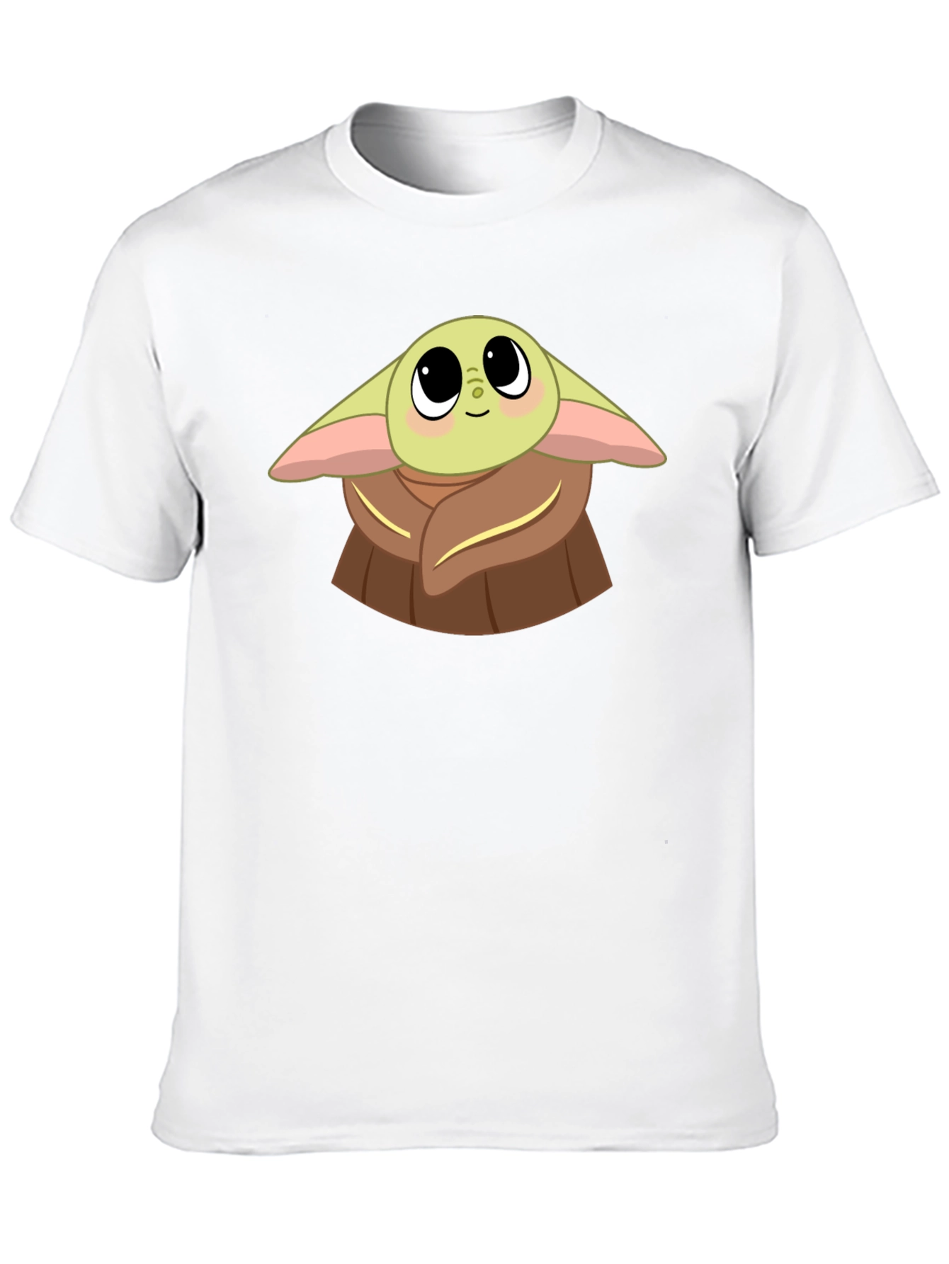 Baby Yoda Graphic Black T-Shirt