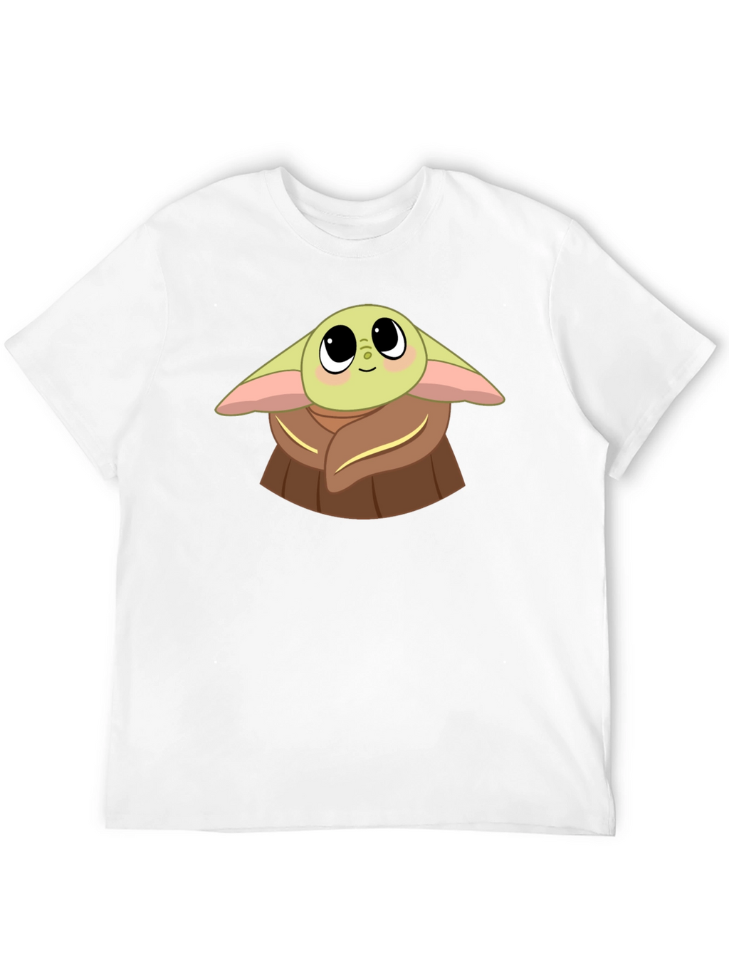 Baby Yoda Graphic Black T-Shirt
