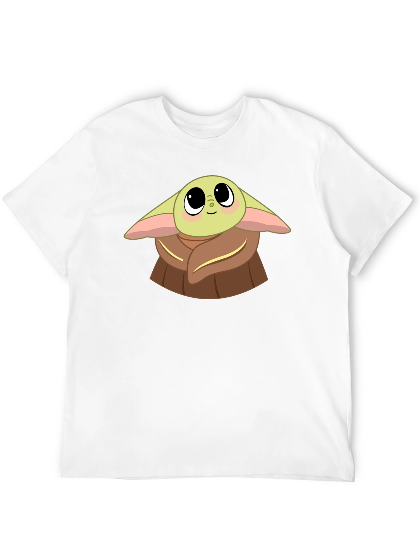 Baby Yoda Graphic Black T-Shirt