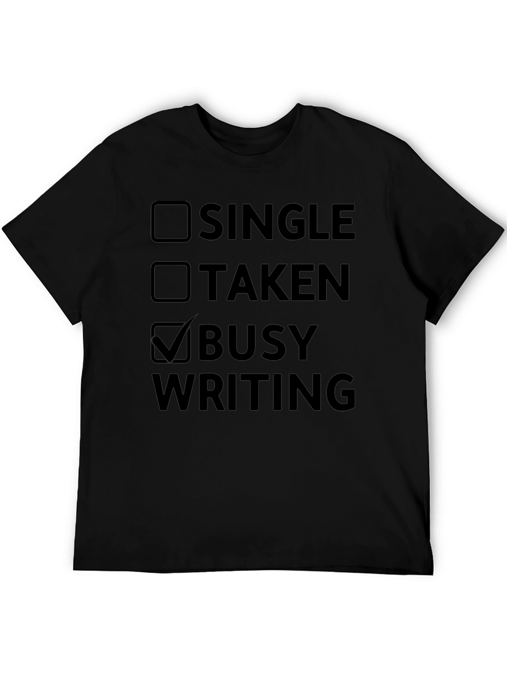 Busy Writing Novelty T-Shirt