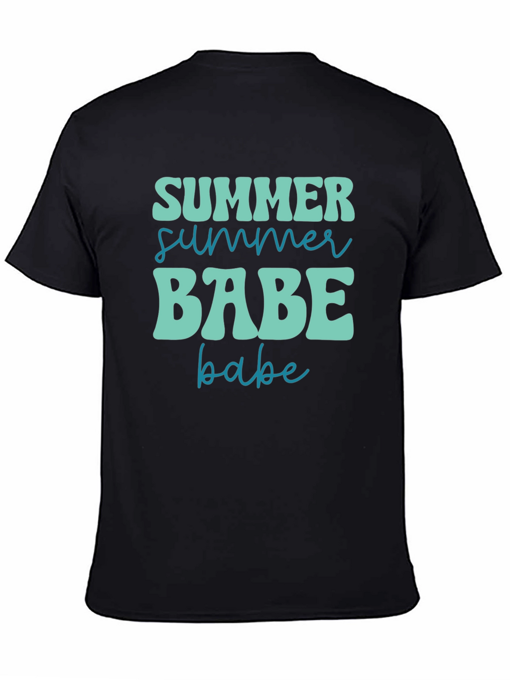 Summer Babe Graphic Tee - Trendy Casual T-Shirt